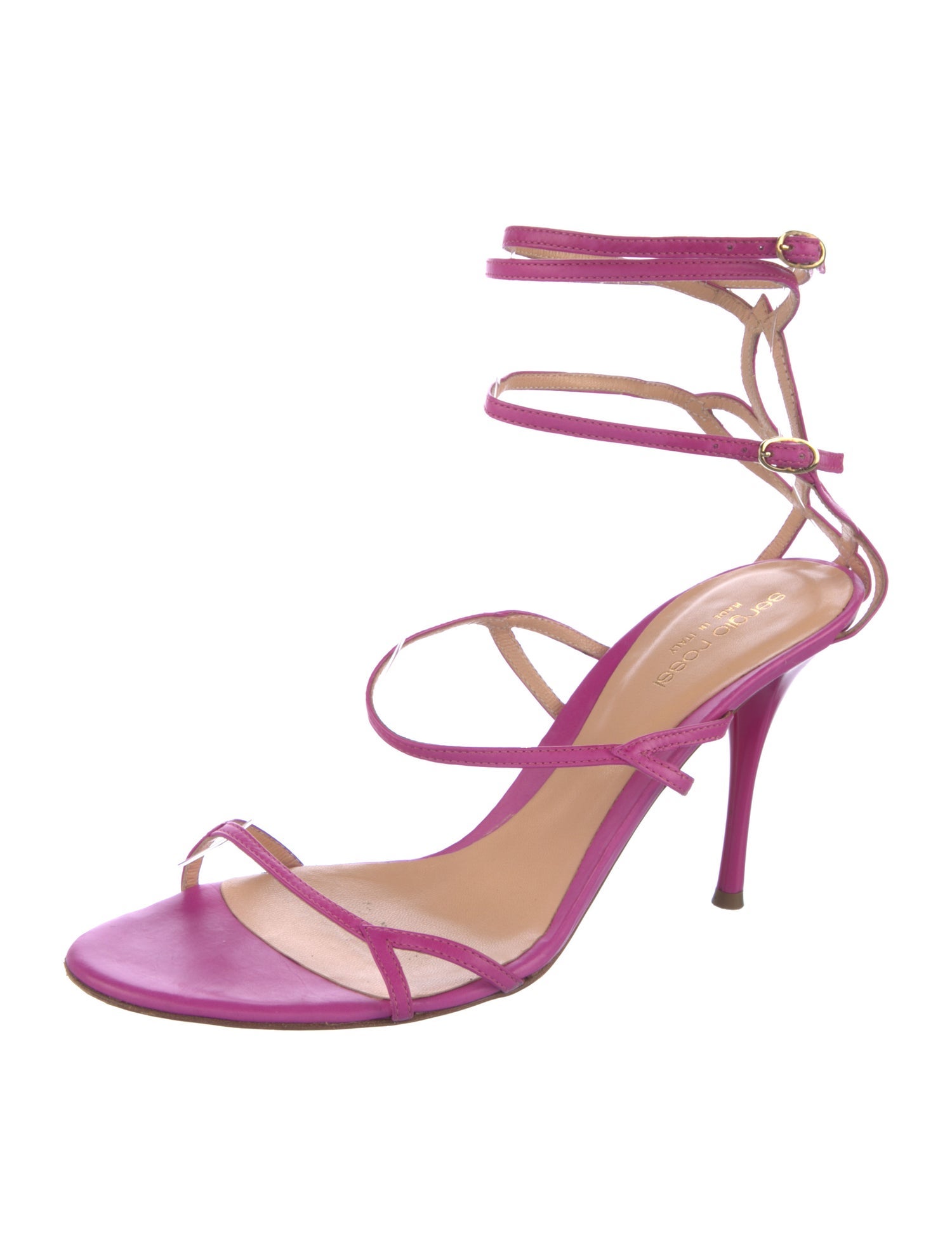 Sergio Rossi Leather Sandals