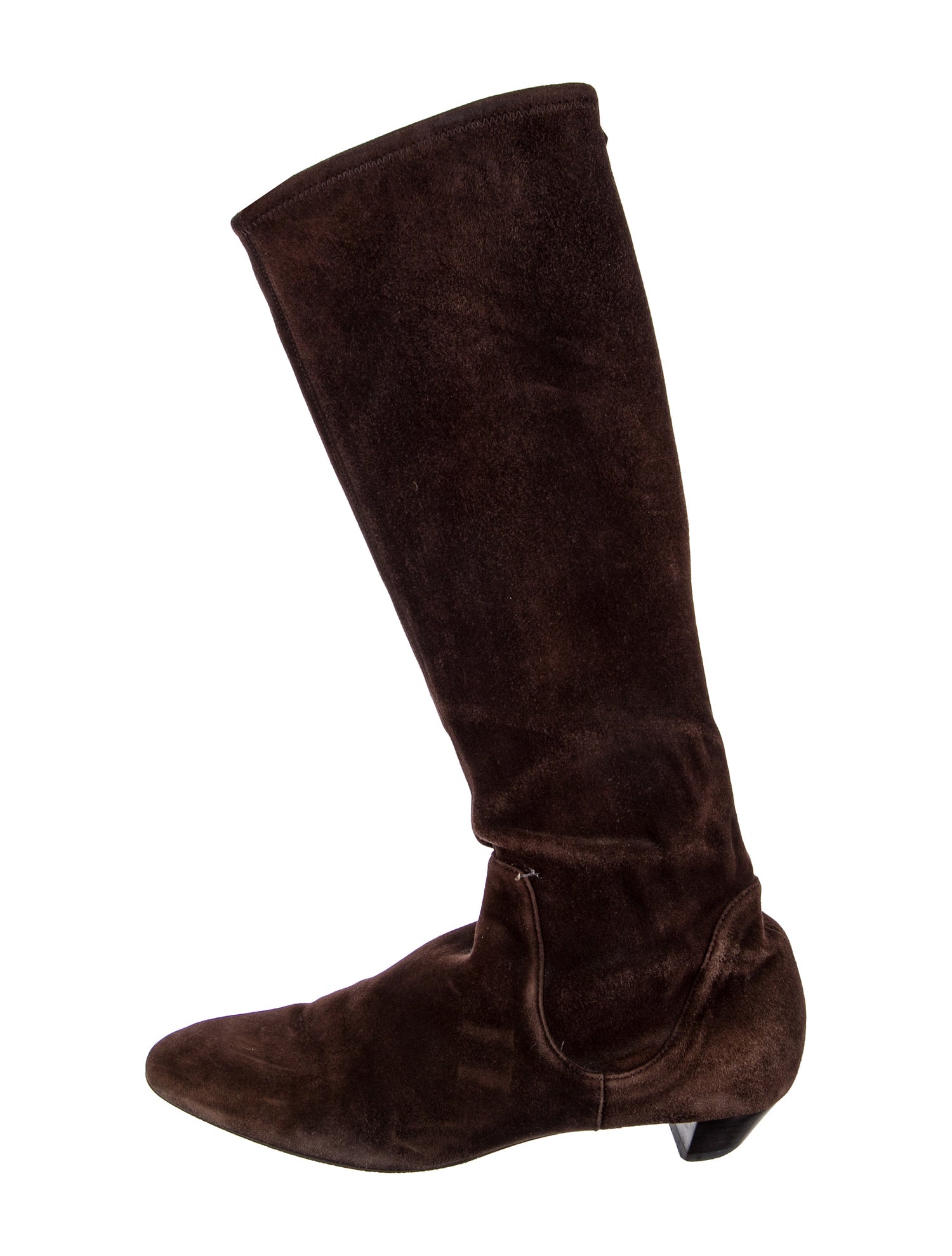 Sergio Rossi Suede Riding Boots