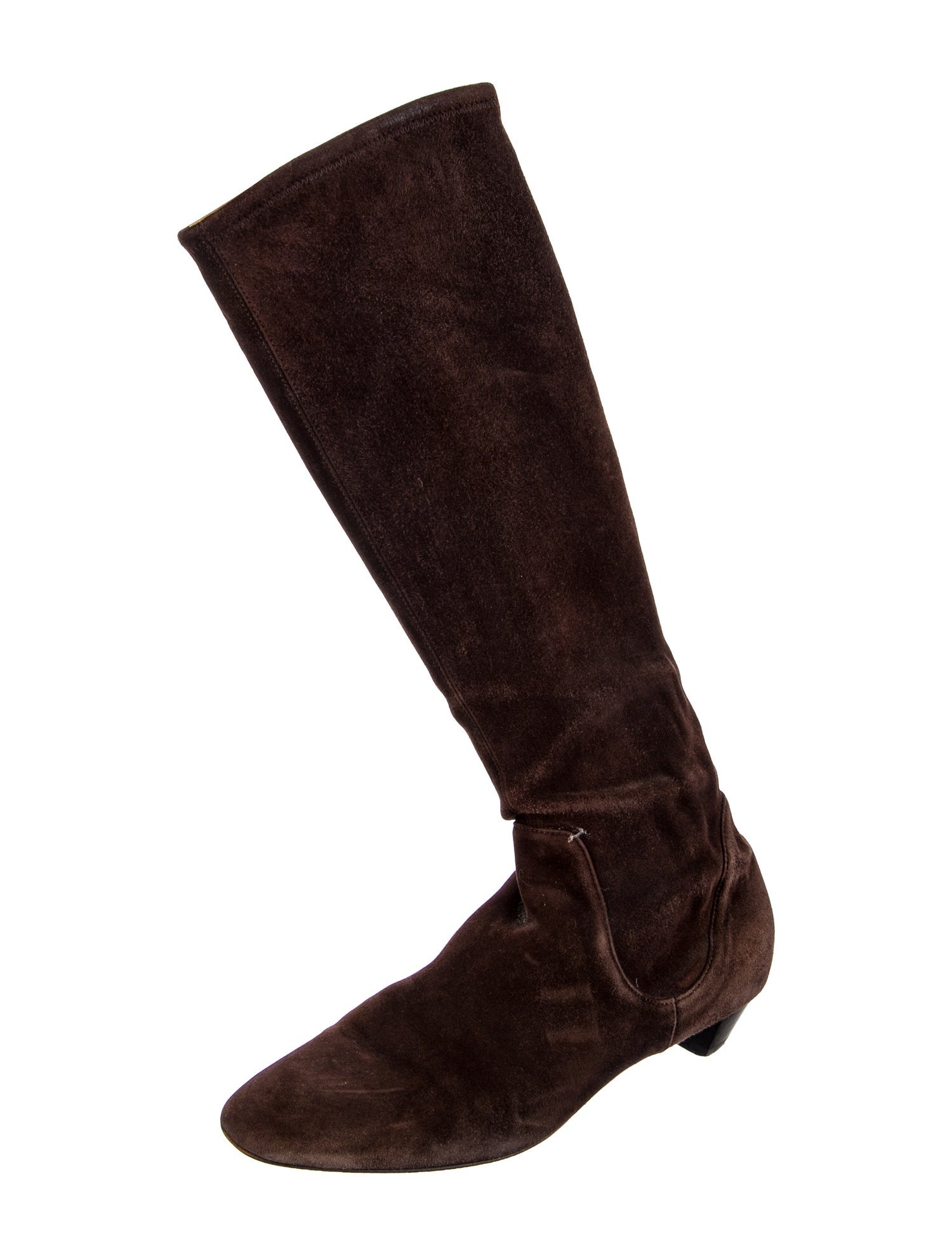 Sergio Rossi Suede Riding Boots