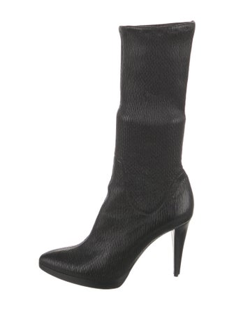 Sergio Rossi Leather Boots