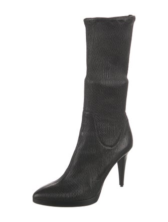 Sergio Rossi Leather Boots