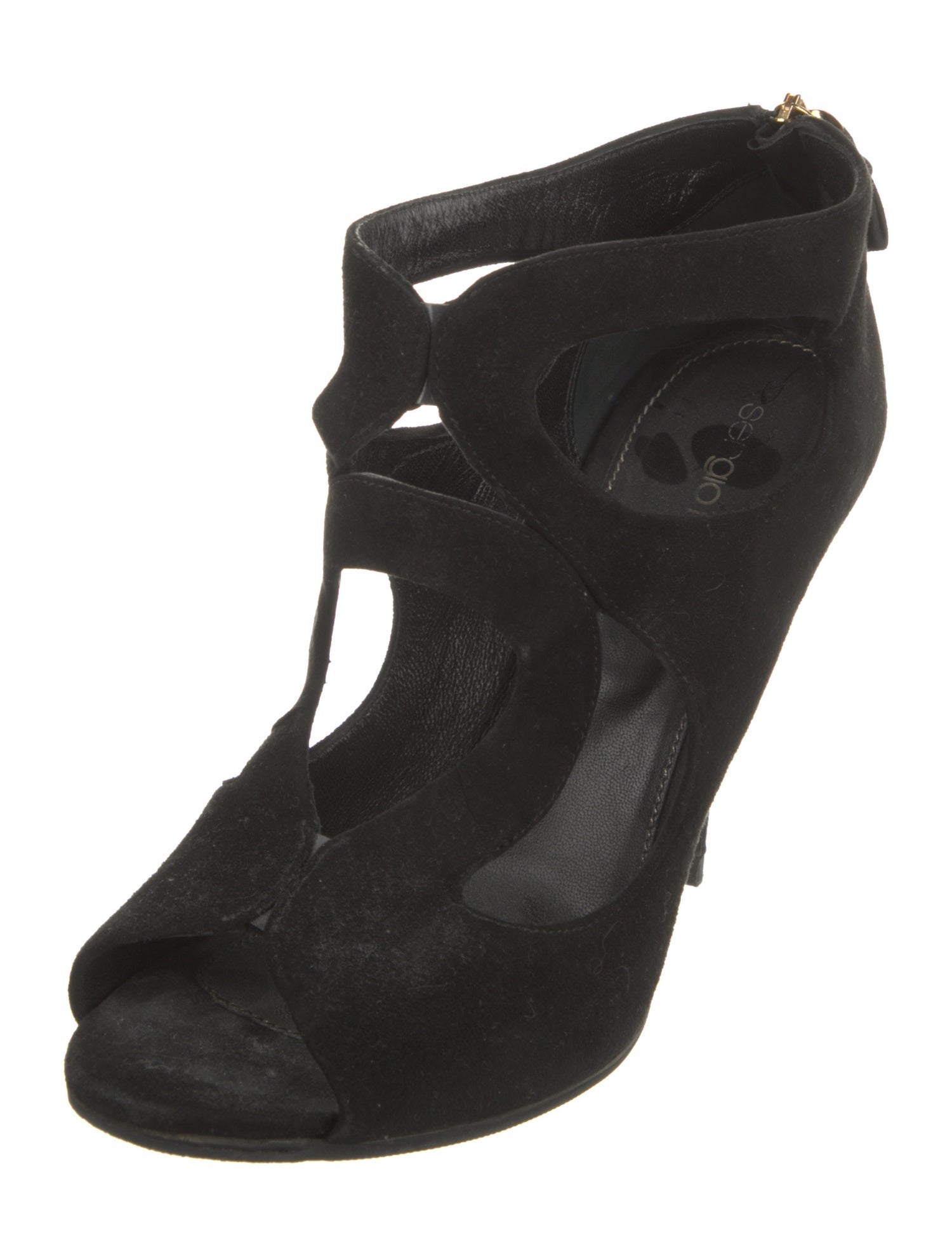 Sergio Rossi Suede Sandals