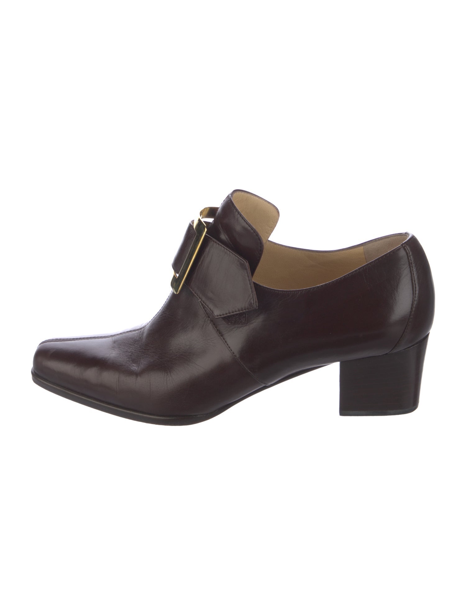 Sergio Rossi Leather Oxfords