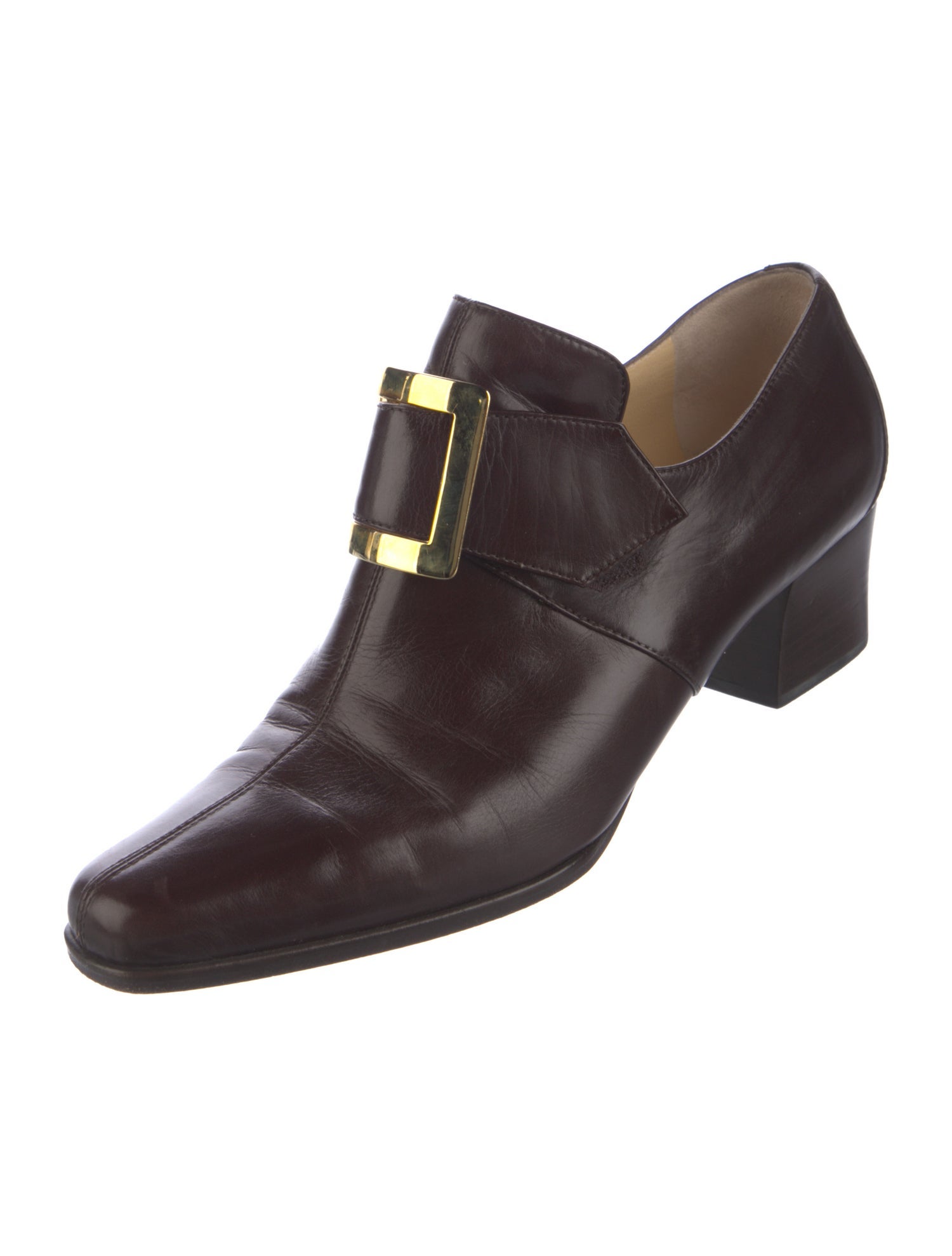 Sergio Rossi Leather Oxfords