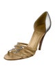 Sergio Rossi Satin Sandals