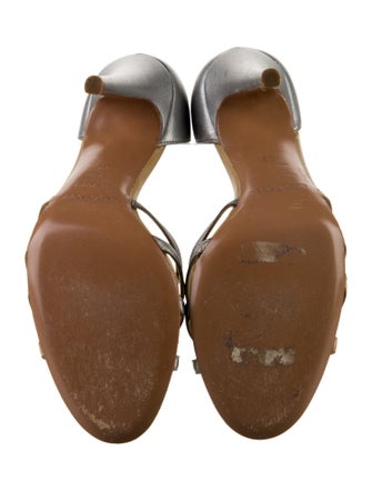 Sergio Rossi Satin Sandals