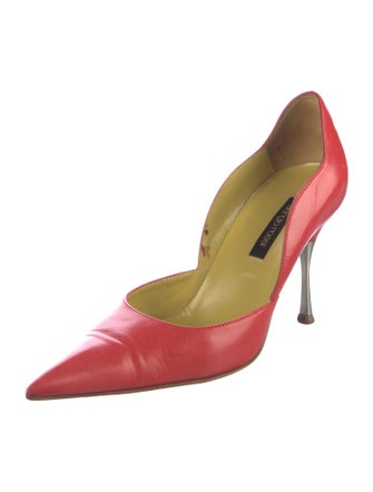 Sergio Rossi Leather D'Orsay Pumps