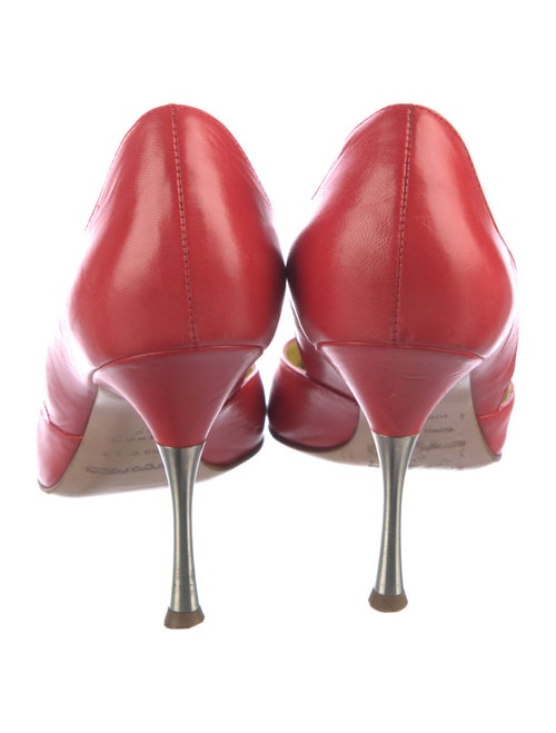 Sergio Rossi Leather D'Orsay Pumps