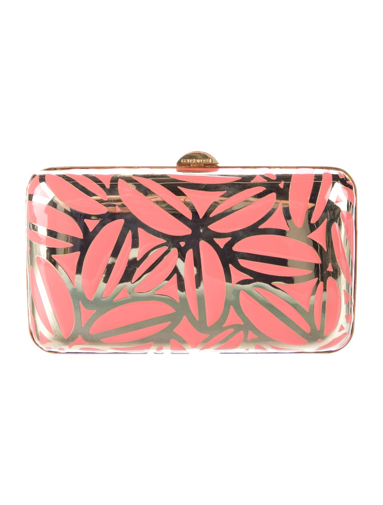 Sergio Rossi Leather Minaudière