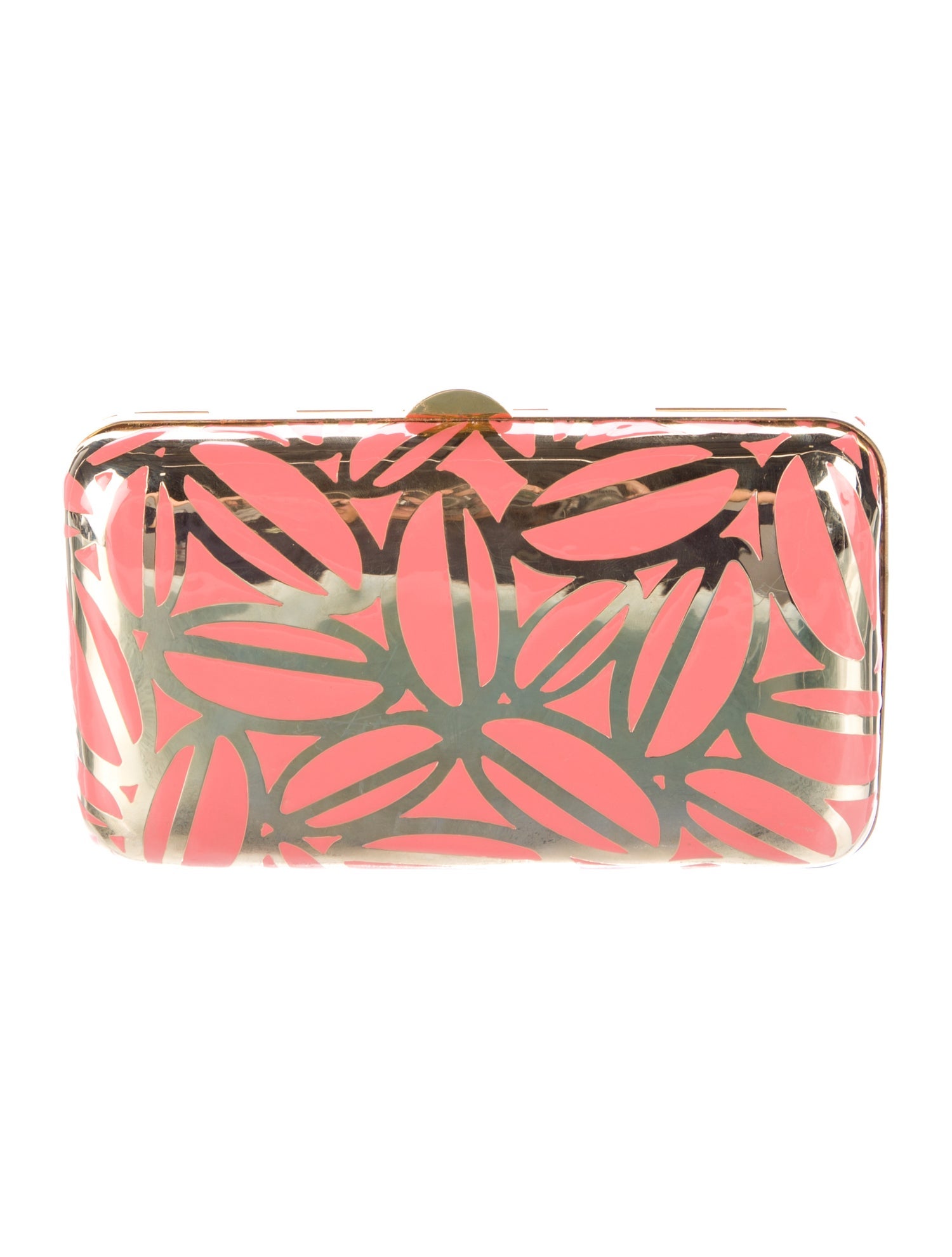 Sergio Rossi Leather Minaudière