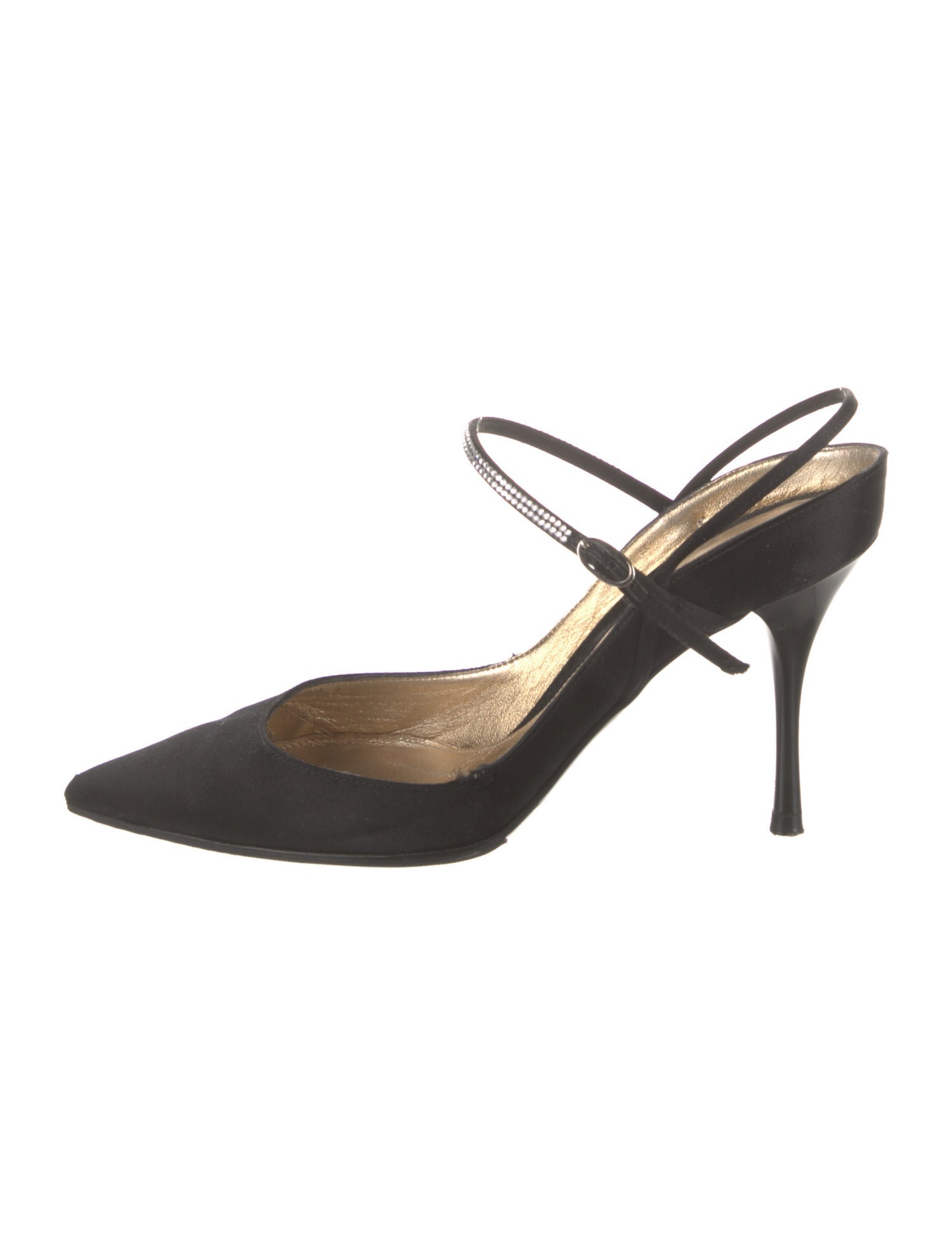 Sergio Rossi Suede Slingback Pumps
