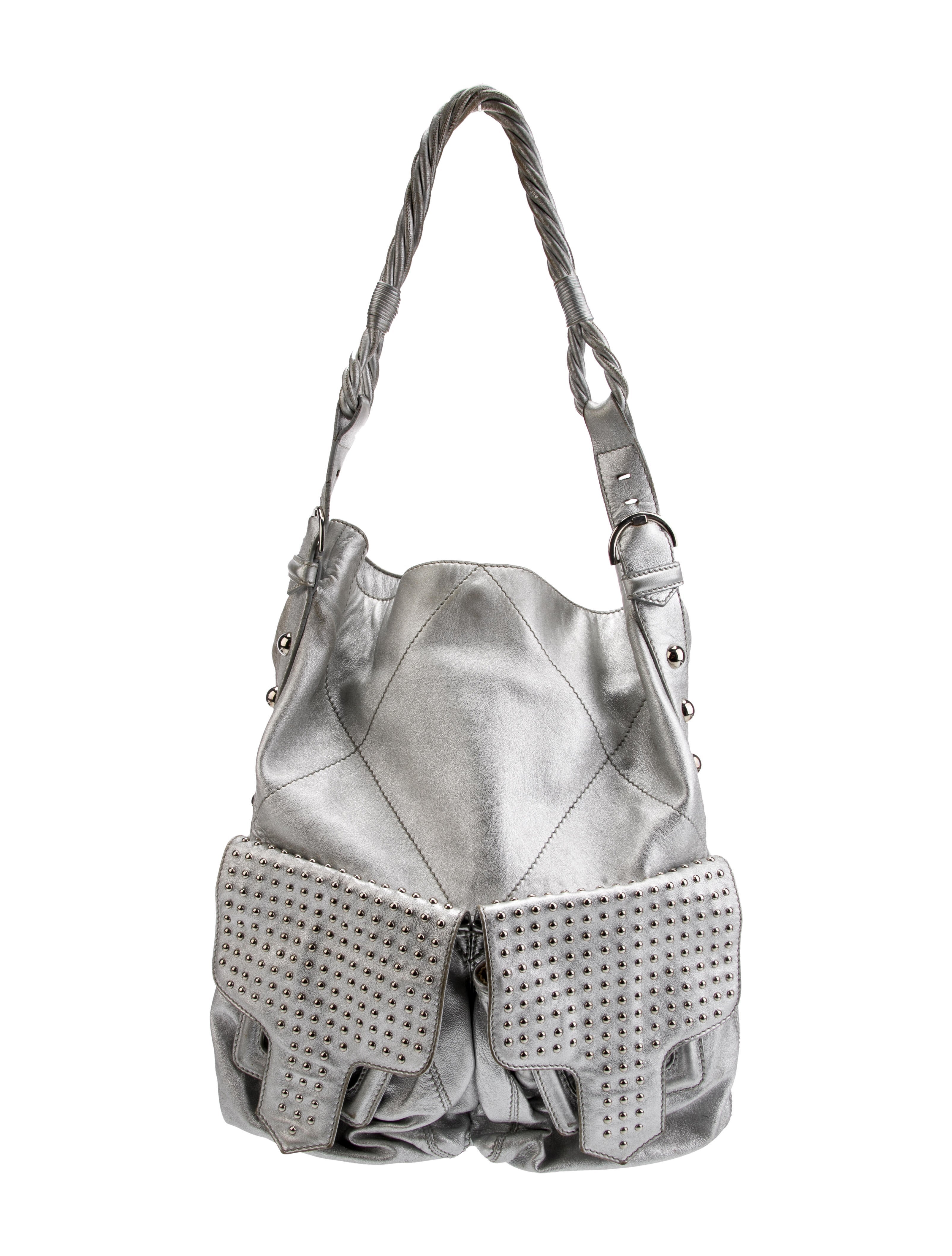 Sergio Rossi Leather Shoulder Bag