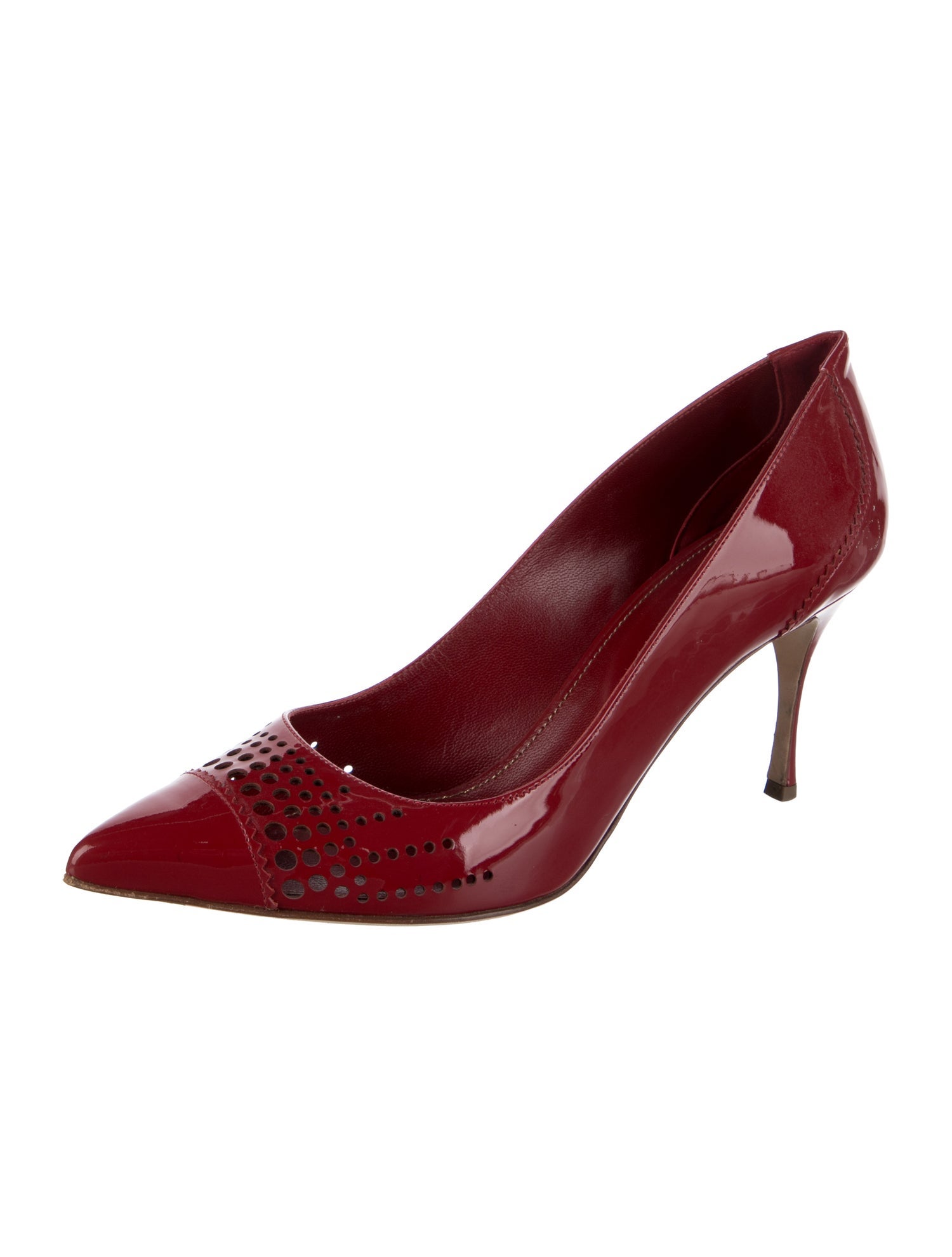 Sergio Rossi Patent Leather Pumps