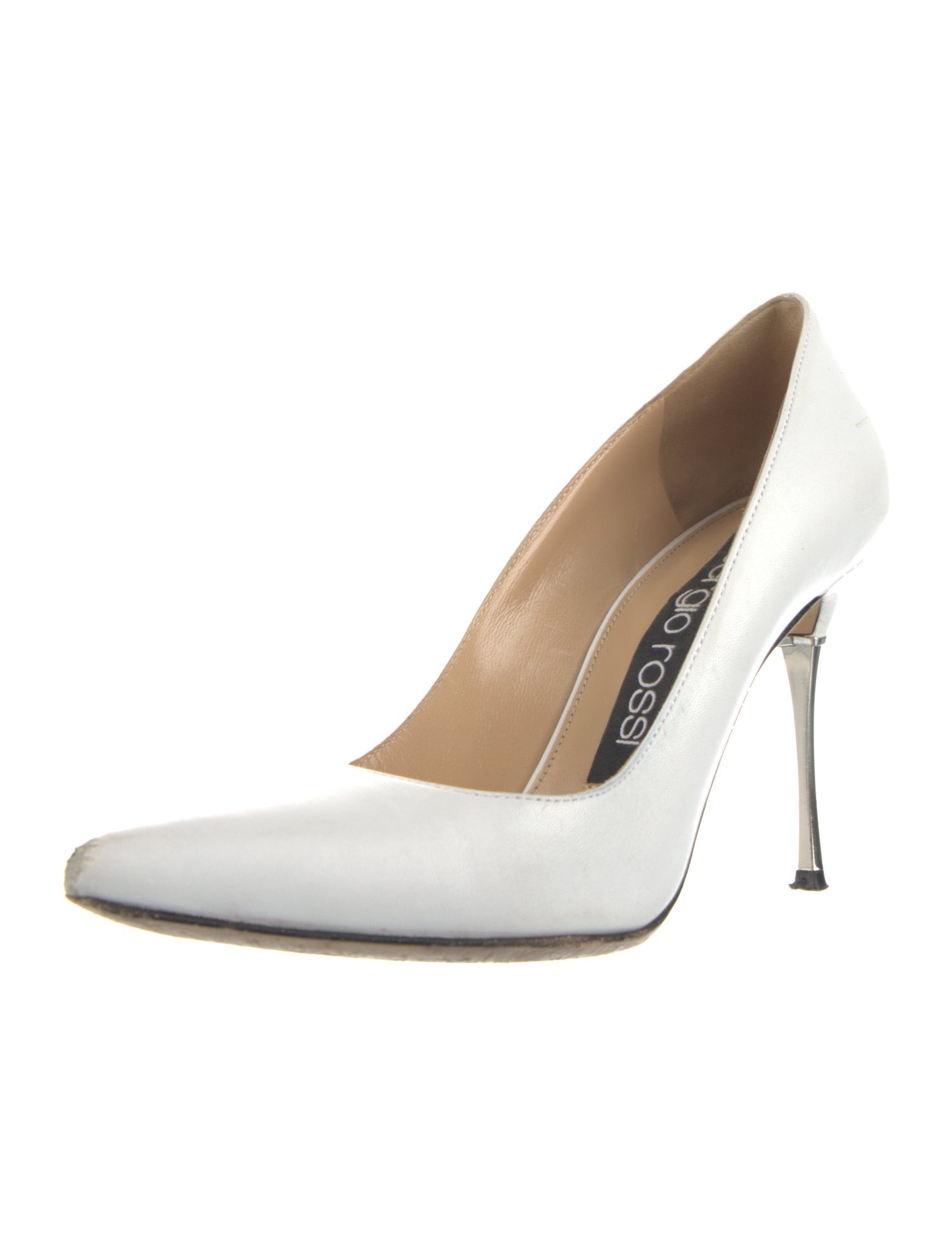 Sergio Rossi Patent Leather T-Strap Pumps - Red Pumps, Shoes