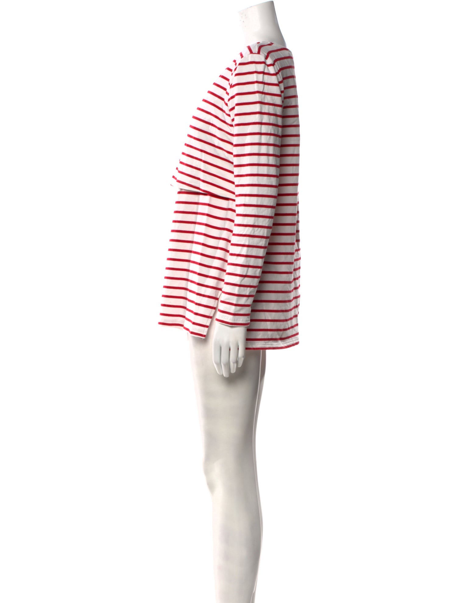 Seraphin Striped Mini Dress