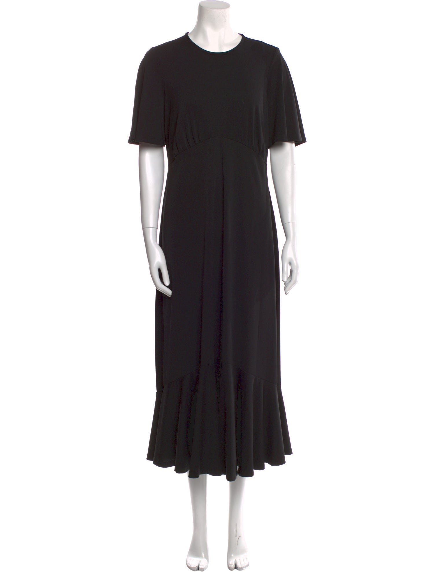Seraphin Crew Neck Long Dress