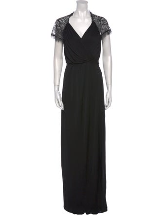 Seraphin V-Neck Long Dress