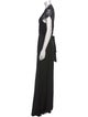 Seraphin V-Neck Long Dress