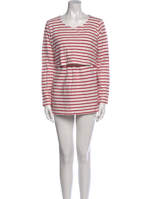Seraphin Striped Mini Dress