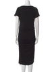 Seraphin Scoop Neck Knee-Length Dress