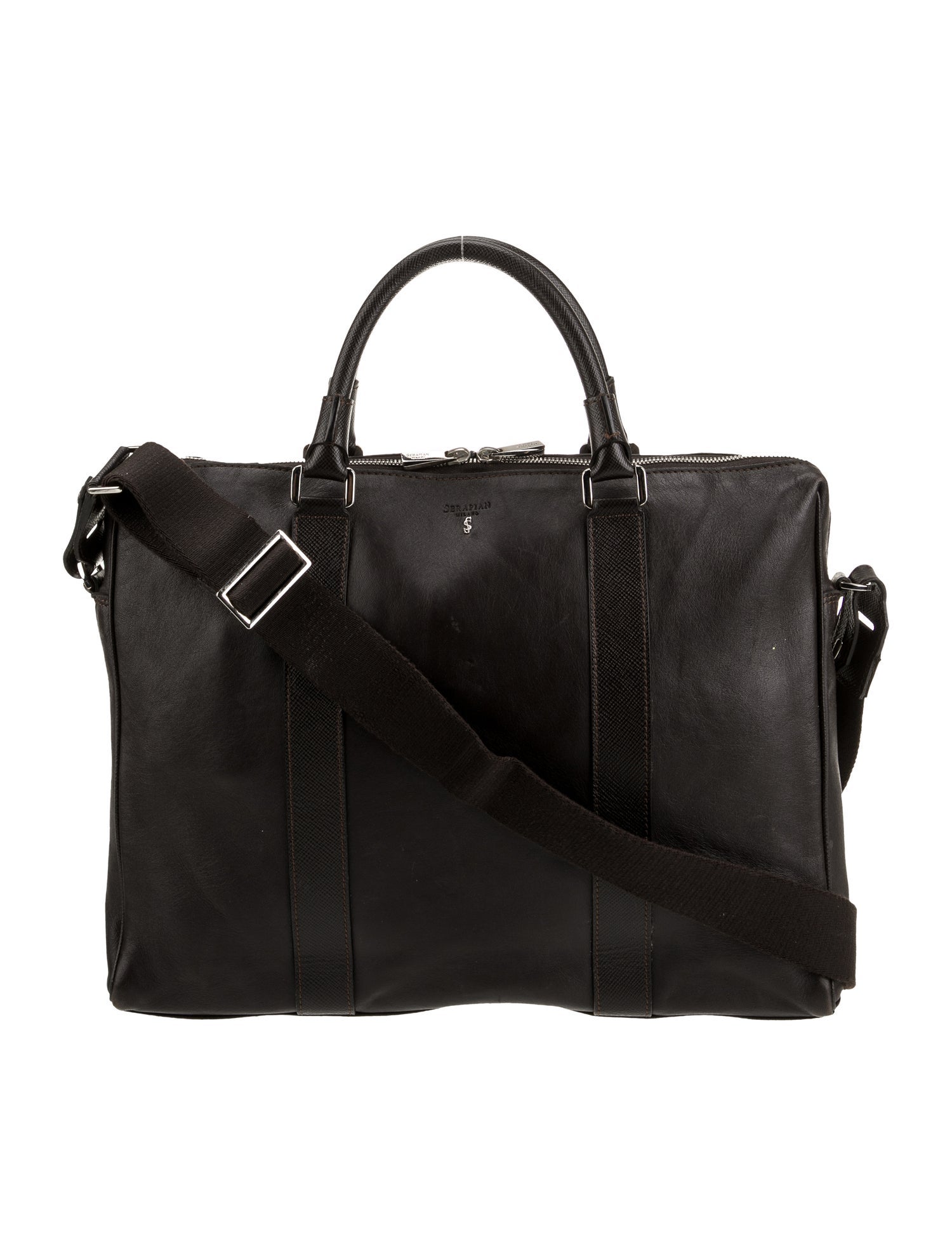 Seraphin Leather Messenger Bag