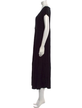 Seraphin Scoop Neck Midi Length Dress