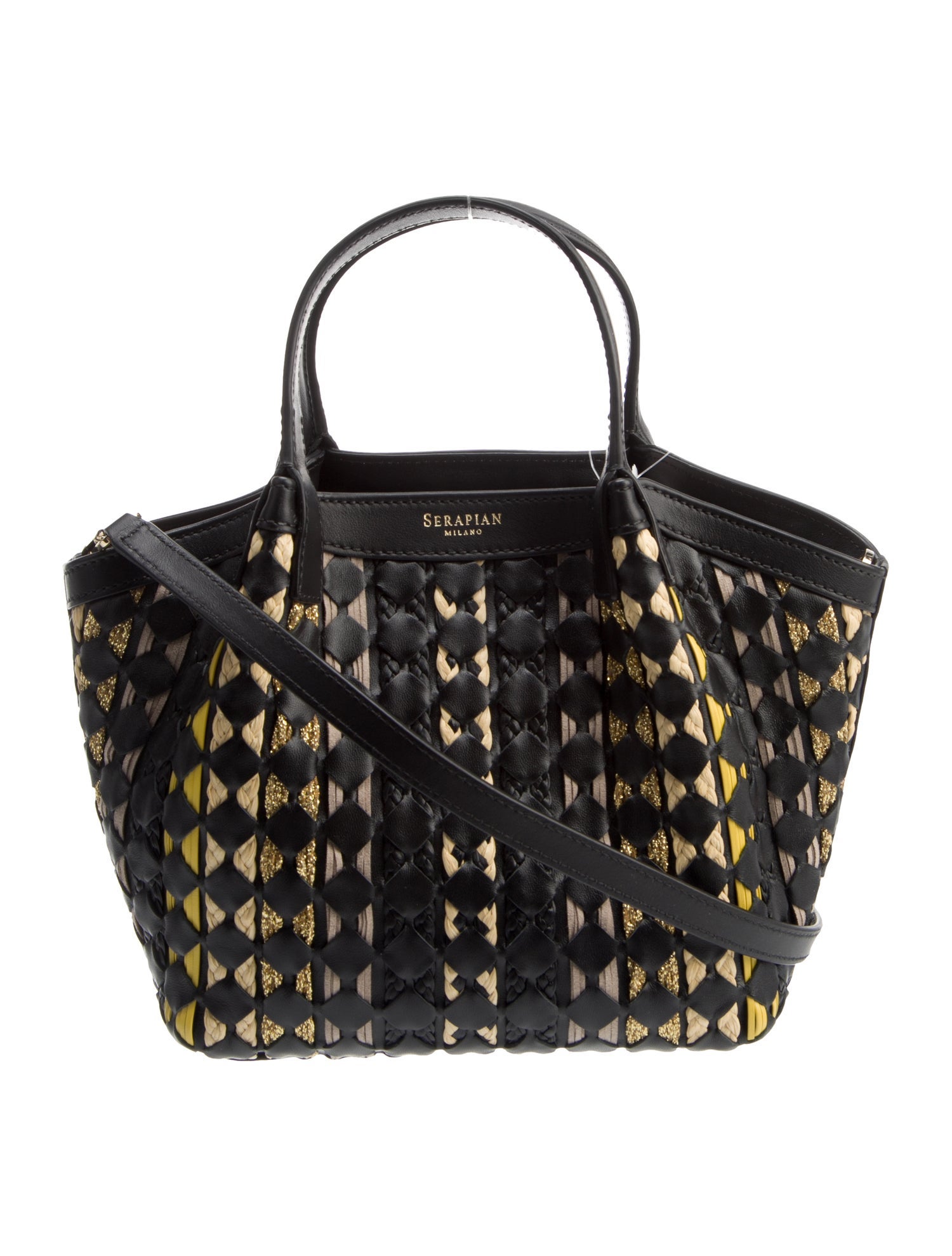 Seraphin Leather Top Handle Bag