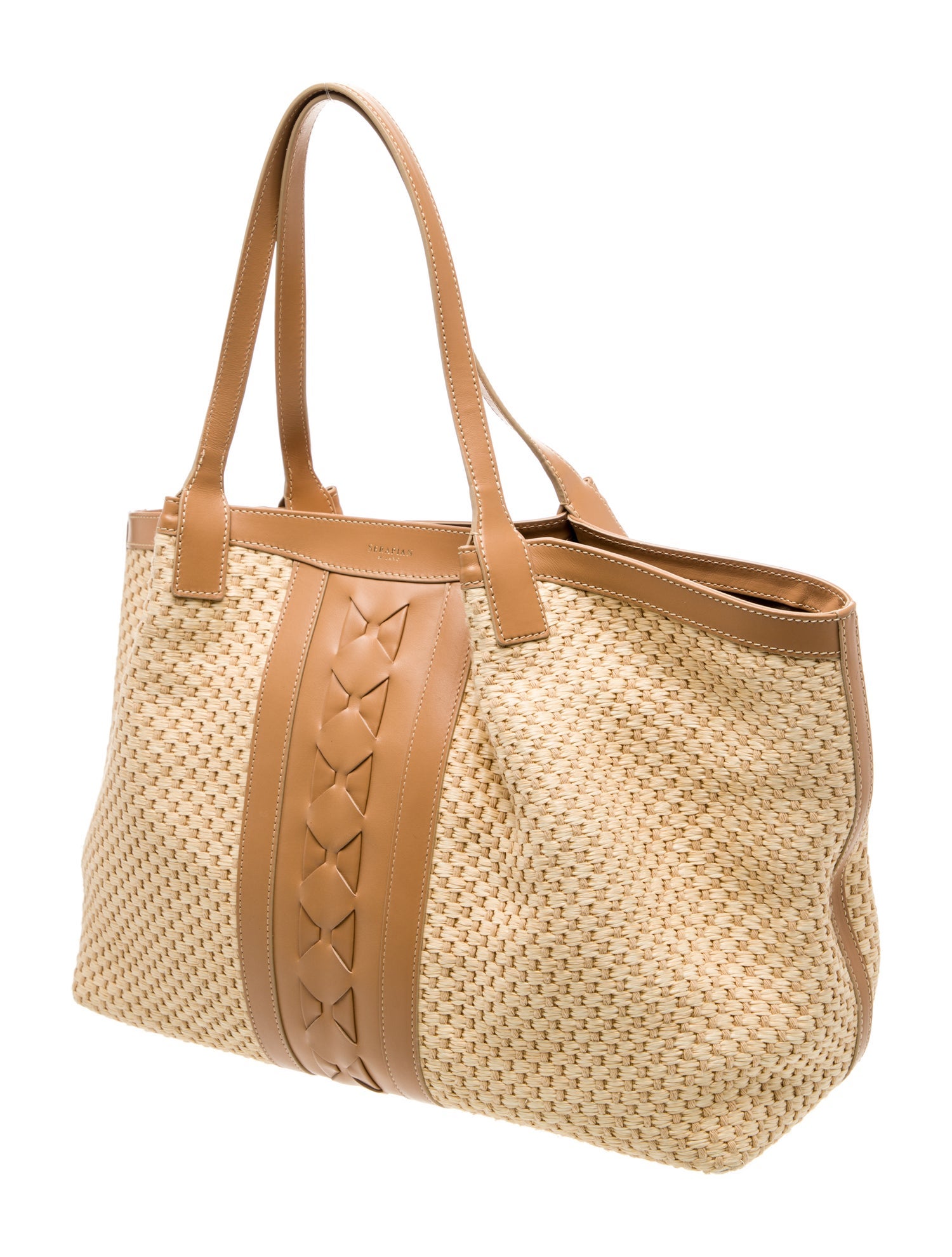 Seraphin Straw Tote