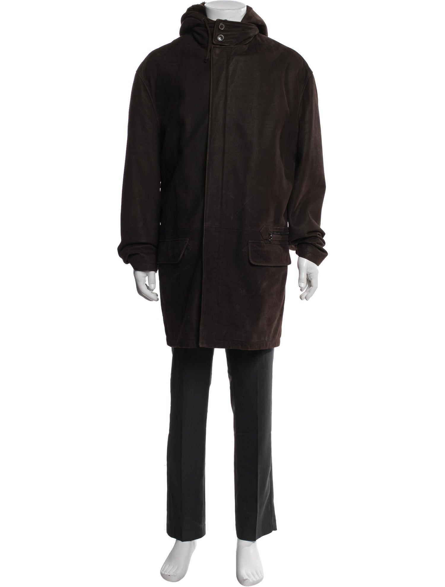 Seraphin Calf Leather Parka