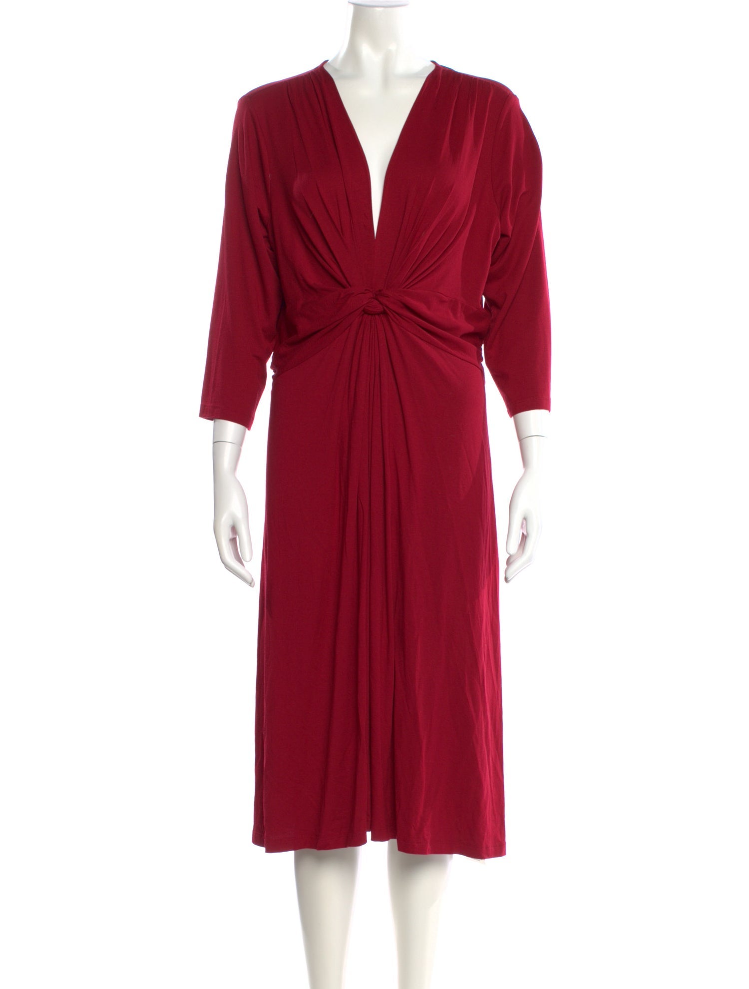 Seraphin V-Neck Knee-Length Dress w/ Tags