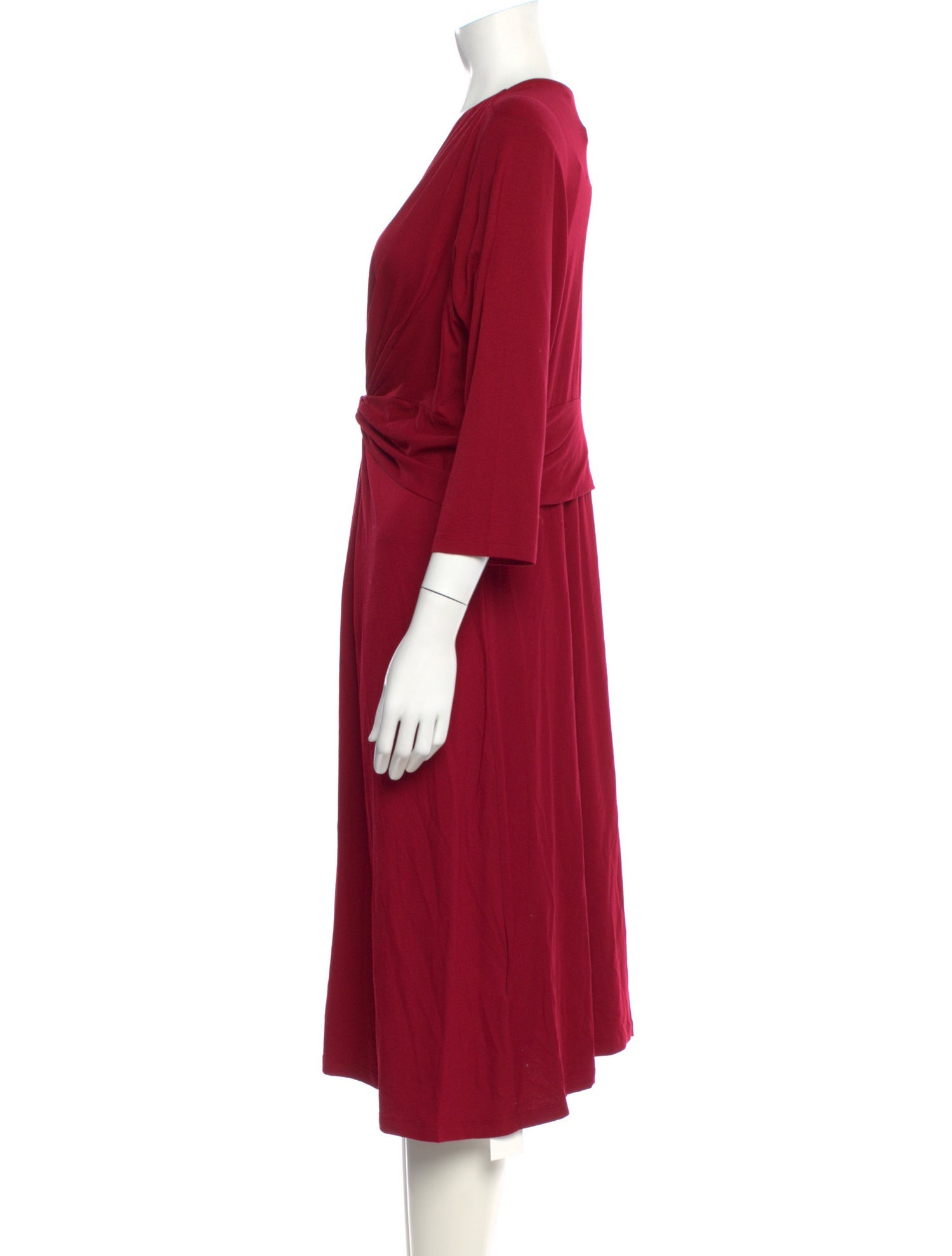 Seraphin V-Neck Knee-Length Dress w/ Tags