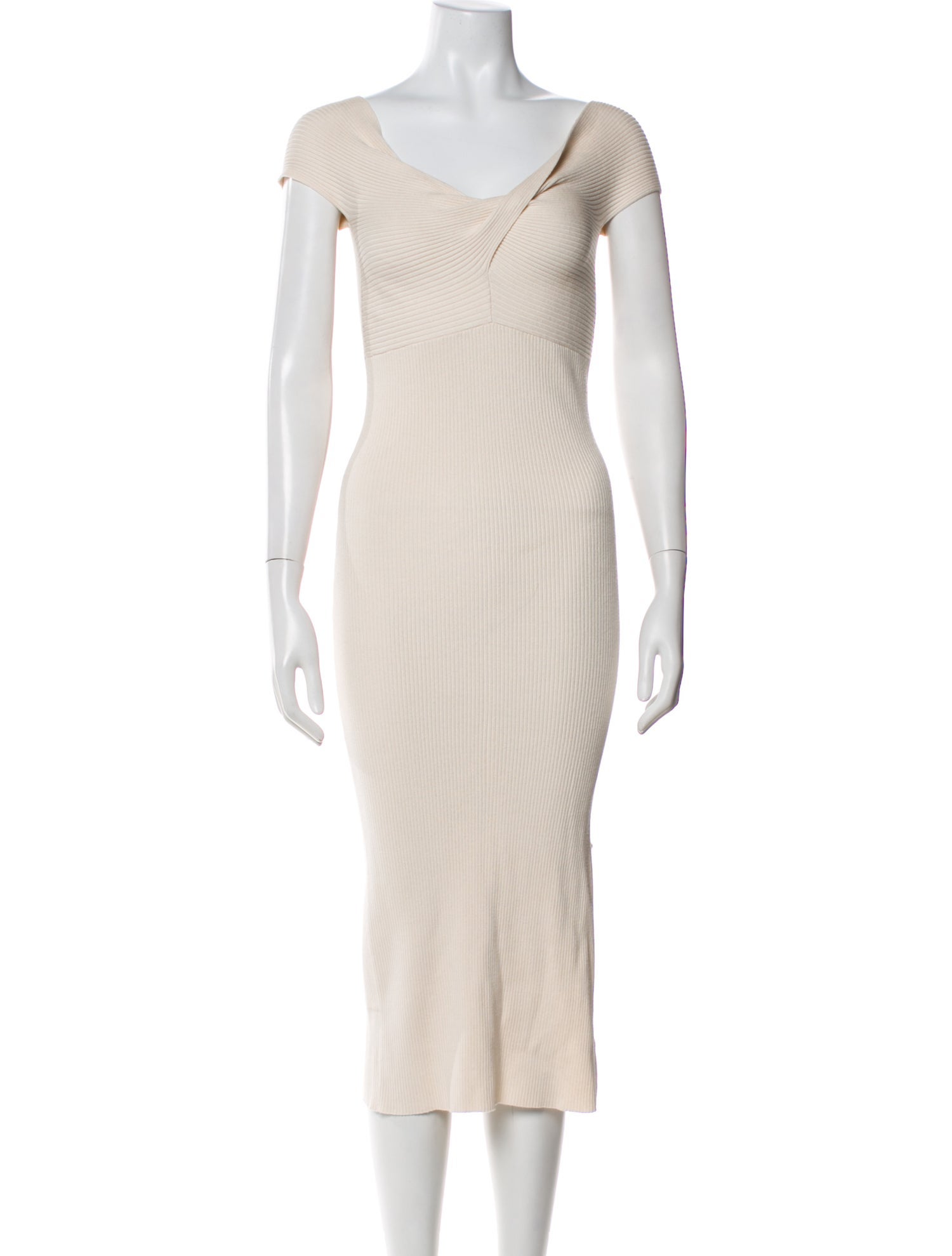 Seraphine Off-The-Shoulder Midi Length Dress