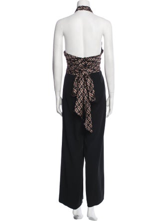 Seren Silk Printed Jumpsuit