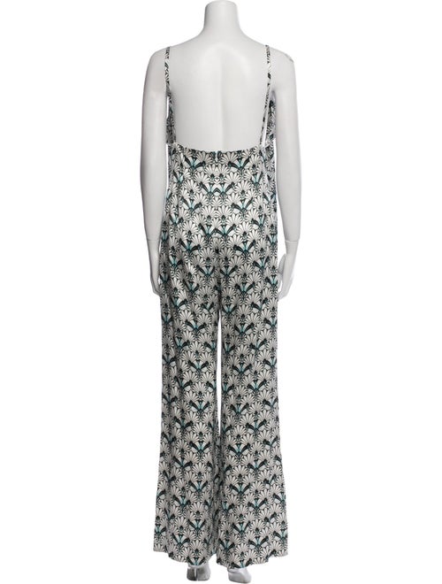 Seren Silk Floral Print Jumpsuit