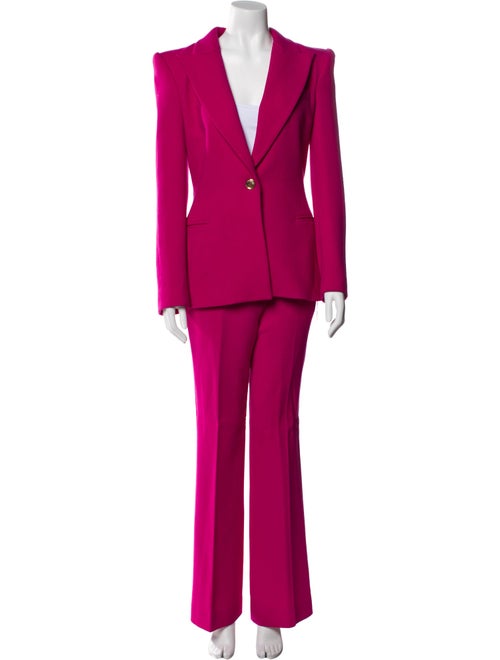 Sergio Hudson Wool Pantsuit