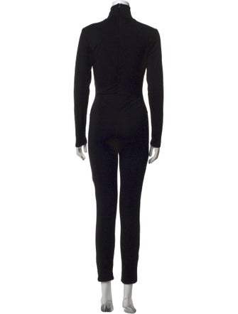 Sergio Hudson Mock Neck Jumpsuit