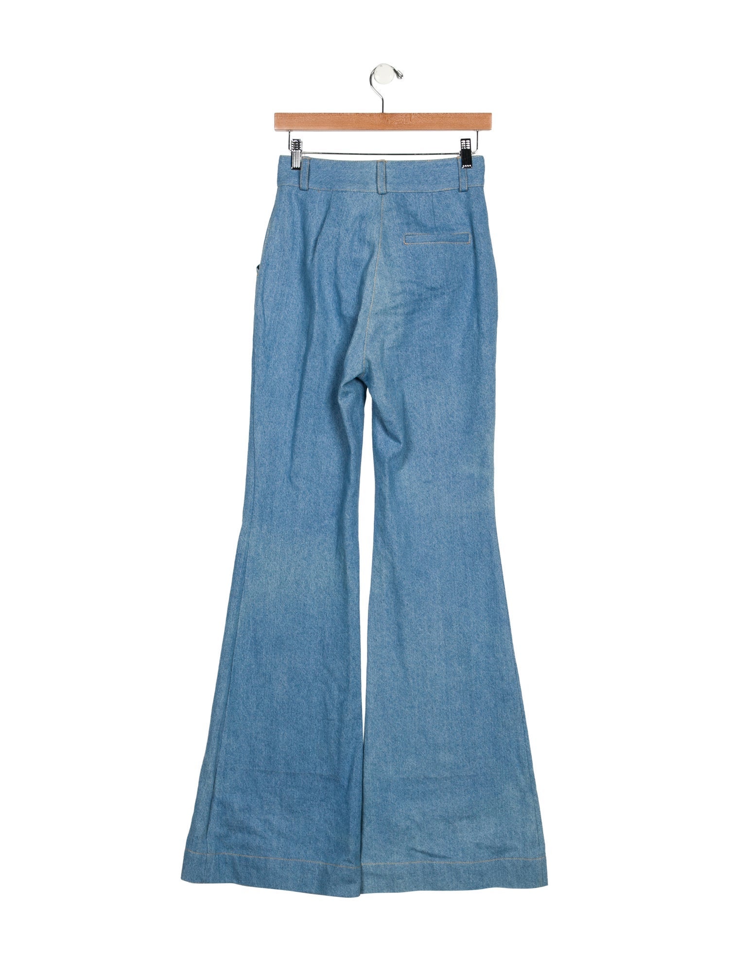 Sergio Hudson High-Rise Wide Leg Jeans w/ Tags