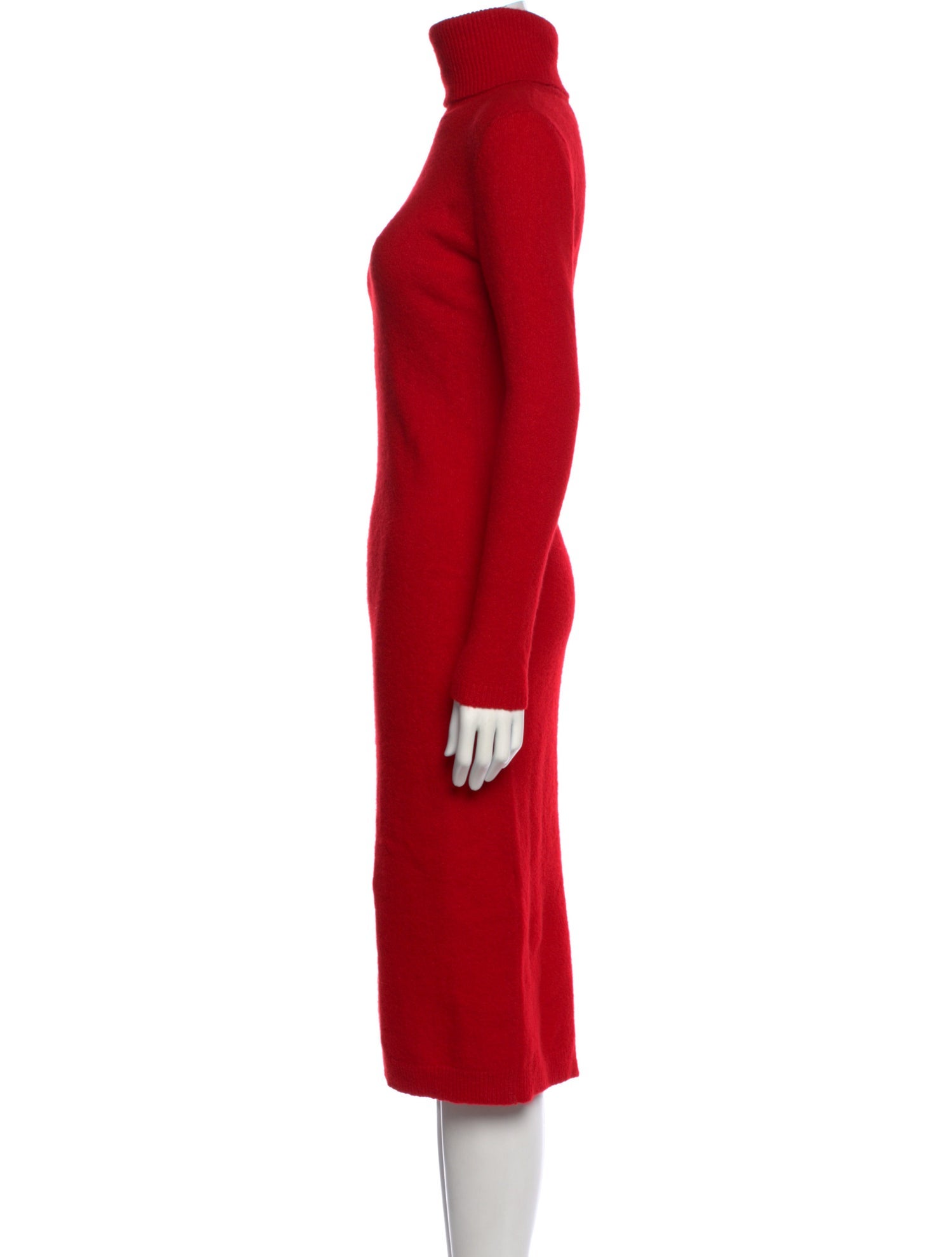 Sergio Hudson Cashmere Midi Length Dress