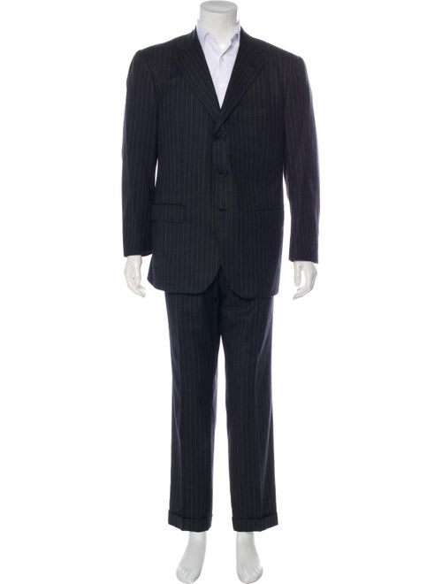 Sartorio Pinstripe Wool Suit wool