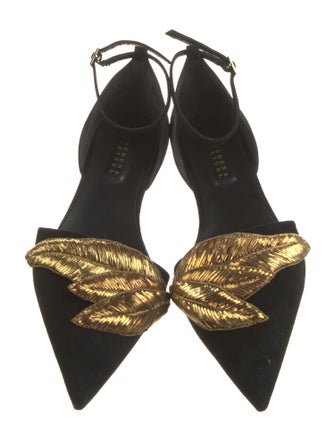 Serena Uziyel Suede D'Orsay Flats