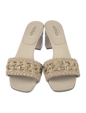 Serena Uziyel Leather Slides