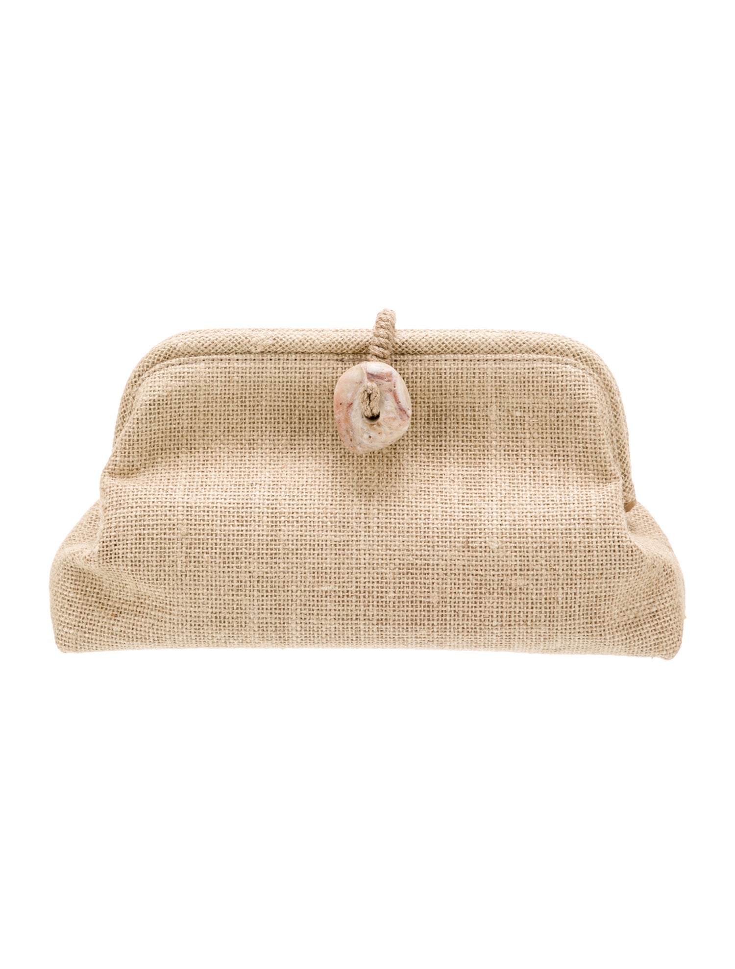Serena Uziyel Jute Clutch