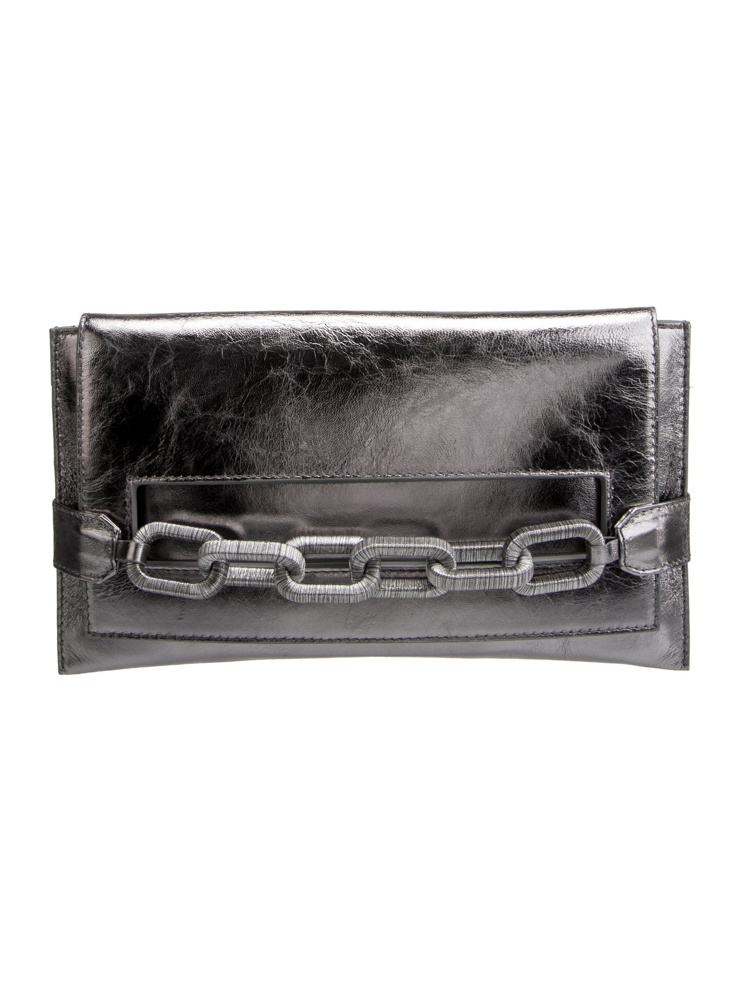Serena Uziyel Leather Clutch