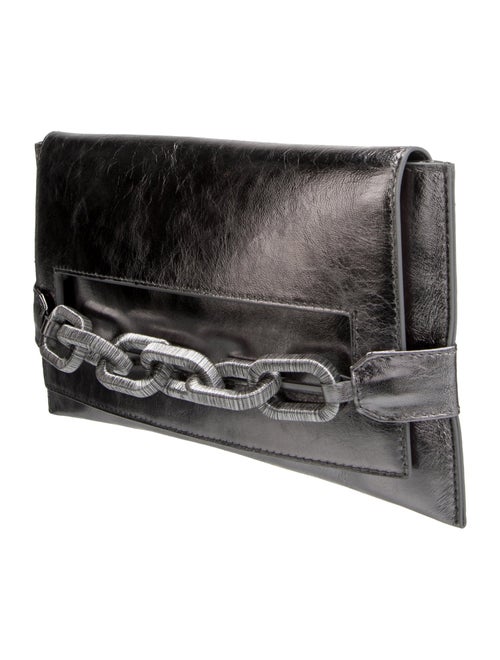 Serena Uziyel Leather Clutch