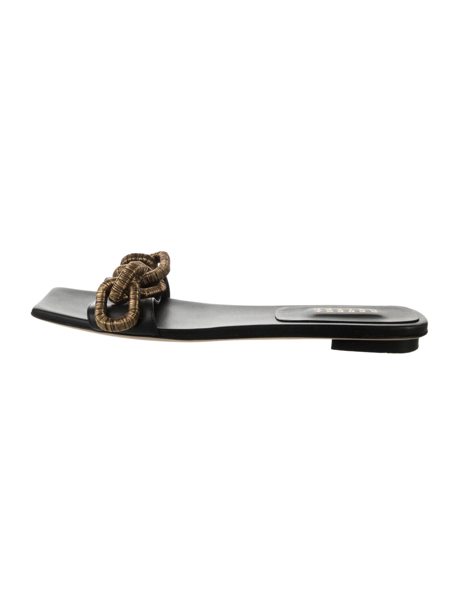 Serena Uziyel Leather Slides