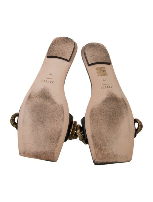 Serena Uziyel Leather Slides