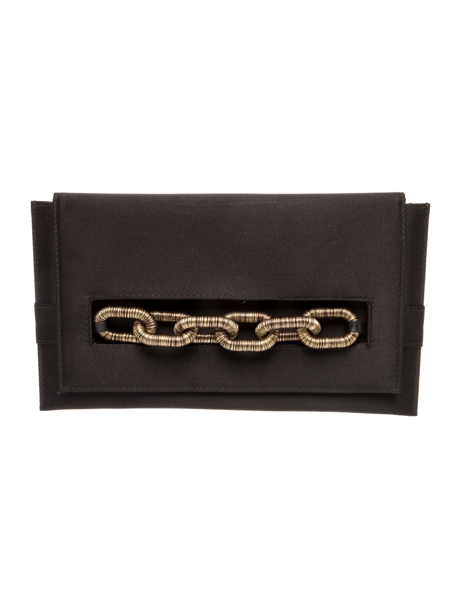 Serena Uziyel Satin Clutch