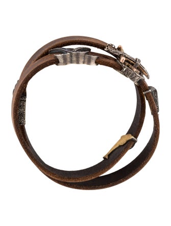 Sevan Biçakci 2.22ctw Diamond & Sapphire Dolphin Cestus Multi Wrap Bracelet