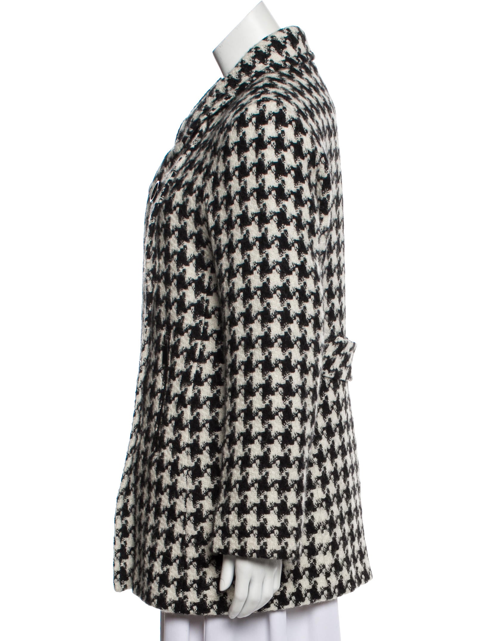 sofia cashmere houndstooth coat