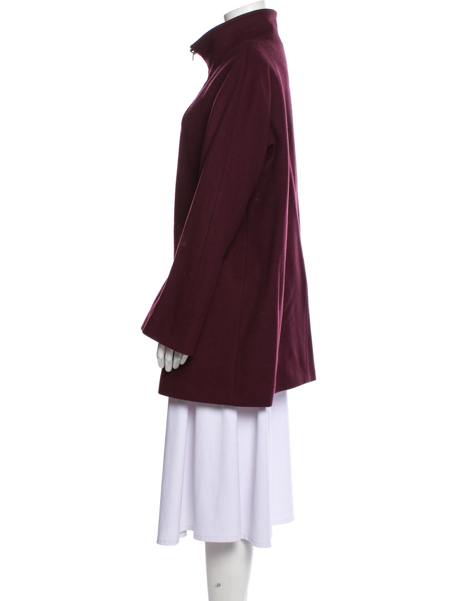 Sofia Cashmere Wool Coat